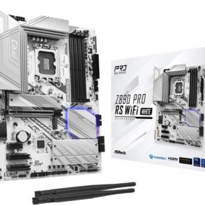 Материнская плата ASRock Z890 PRO RS WIFI WHITE, LGA1851, Intel Z890, ATX