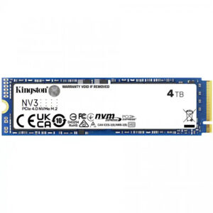 SSD накопитель 4000 ГБ Kingston SNV3S/4000G, PCIe 4.0 x4, [SNV3S/4000G]