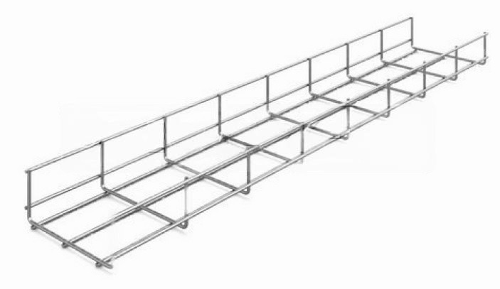 Лоток проволочный Ostec ПЛМ-150х60х3000-3,5-ГЦ
