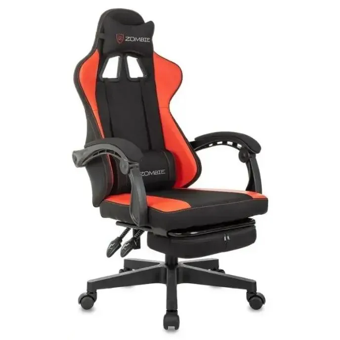 Игровое кресло Бюрократ Zombie Weaver Black/Red