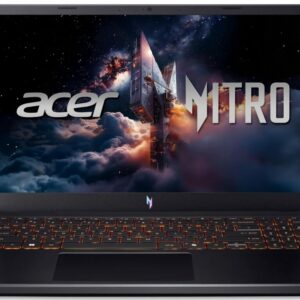Ноутбук Acer NITRO V15 ANV15-52-92DD 15.6" (Intel Core i9, 16Гб DDR5, SSD 512 Гб, GeForce RTX 5060, Без ОС) Черный [NH.QZ8EM.001]