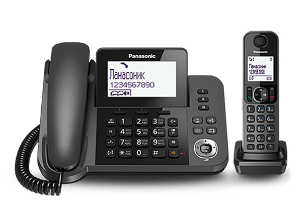 Телефон DECT Panasonic KX-TGF310RUM