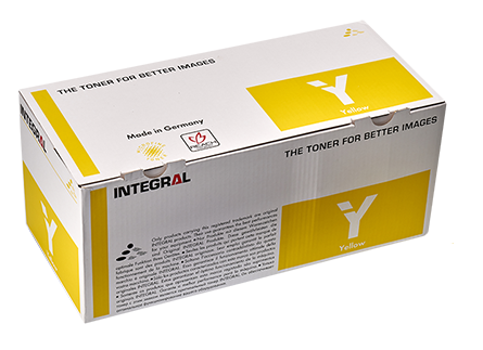 Тонер-картридж Integral TK-590Y Chip Желтый