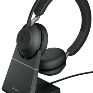 Беспроводная стереогарнитура Jabra Evolve2 65, Bluetooth, Накладные, Черный, [26599-999-989]