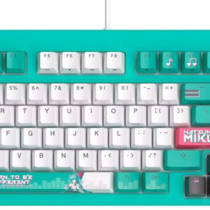 Оптико-механическая клавиатура ASUS RA09 TUF GAMING K3 GEN II MIKU, USB, Зеленый [90MP0460-BKRA30]
