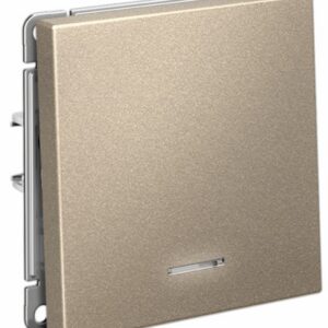 Выключатель одноклавишный с подсветкой Systeme Electric GAL000513S