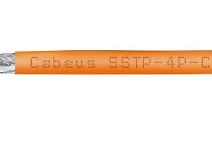 Кабель витая пара S/FTP 7 кат. 4 пары Cabeus SSTP-4P-Cat.7-SOLID-IN-LSZH
