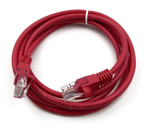 Кабель патч-корд U/UTP 5e кат. 2м Buro UTP-5E-2M-R