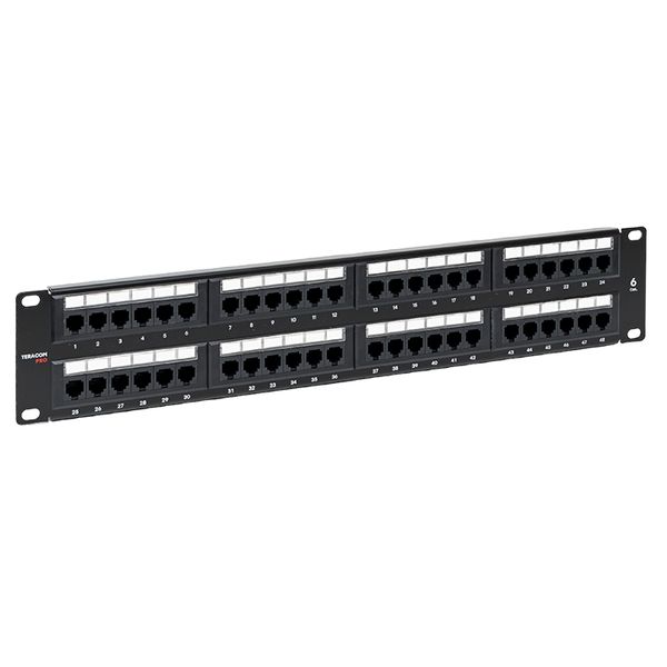 Патч-панель EKF TRP-PPNL-6UTP-2U48
