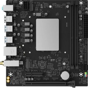 Материнская плата MAXSUN MS-MoDT 205H D4 WIFI, Распаян на плате, Нет (SOC), mATX