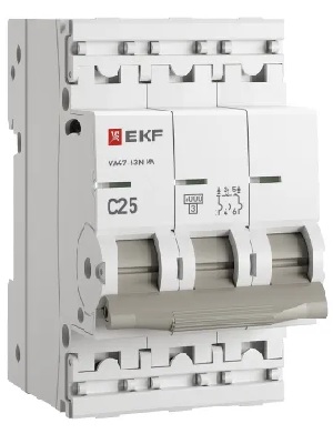 Автоматический выключатель EKF M63MA6325C