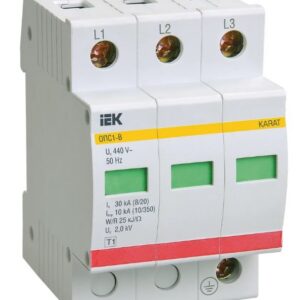 Ограничитель IEK MOP20-3-B
