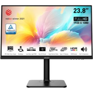 Монитор 23.8 " MSI Modern MD2412P, Черный, [9S6-3PA59H-095]