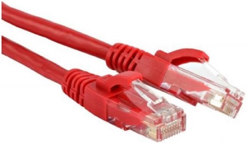 Кабель патч-корд U/UTP 6 кат. 2м Lanmaster LAN-PC45/U6-2.0-RD