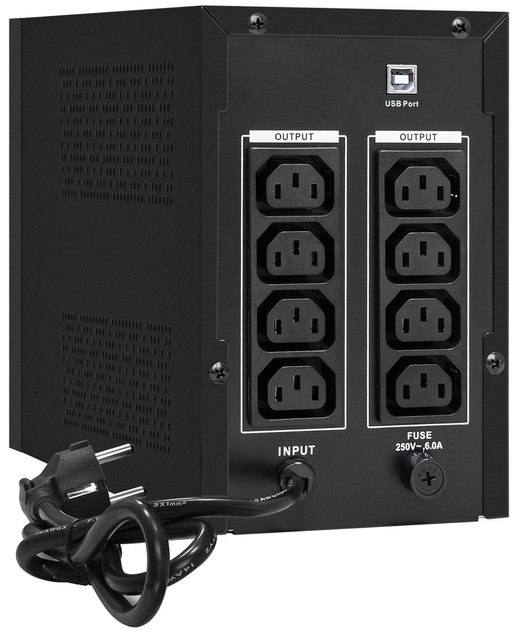 Источник бесперебойного питания Exegate SpecialPro Smart LLB-1200.LCD.AVR.C13.RJ.USB