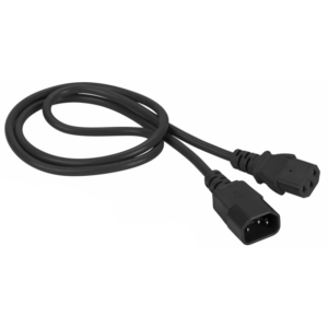 Кабель питания C13 - C14, 10м, Lanmaster LAN-PP13/14-10-BK