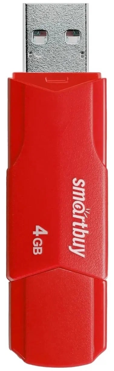 Накопитель USB 2.0 SmartBuy SB4GBCLU-R
