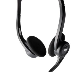 Проводная стереогарнитура Logitech 960, Проводной, Накладные, [981-000100]