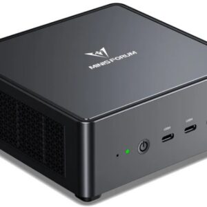 Мини ПК Minisforum UM790Pro (AMD Ryzen 9 7940HS (8/16; 4ГГц; 16Мб), 4ГГц, 32ГБ DDR5, SSD 1 Тб, AMD Radeon Graphics, Windows 11 Профессиональная) [UM790PRO/32GB+1TB]
