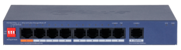 Коммутатор PoE Dahua DH-CS4009-8GT-60