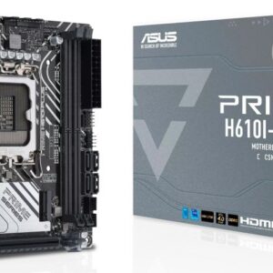 Материнская плата ASUS PRIME H610I-PLUS-CSM, LGA1700, Intel H610, Mini-ITX