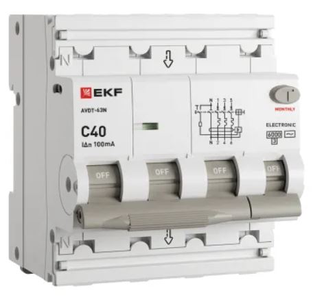 Автомат дифференциальный EKF D63N46E40C100
