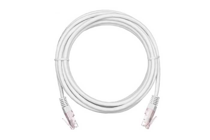 Кабель патч-корд U/UTP 5e кат. 5м Netlan EC-PC4UD55B-BC-PVC-050-WT-10