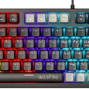 Механическая клавиатура Defender Wildfire GK-213 RU, USB, Черный, СЕРЫй [45213]