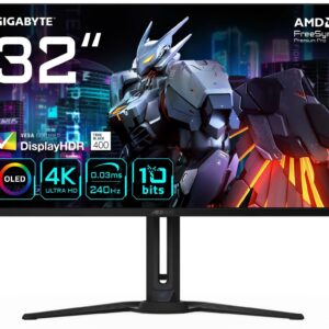 Монитор 31.5 " GIGABYTE FO32U2, Черный, [20VM0-FO32U2BA-1EKR]
