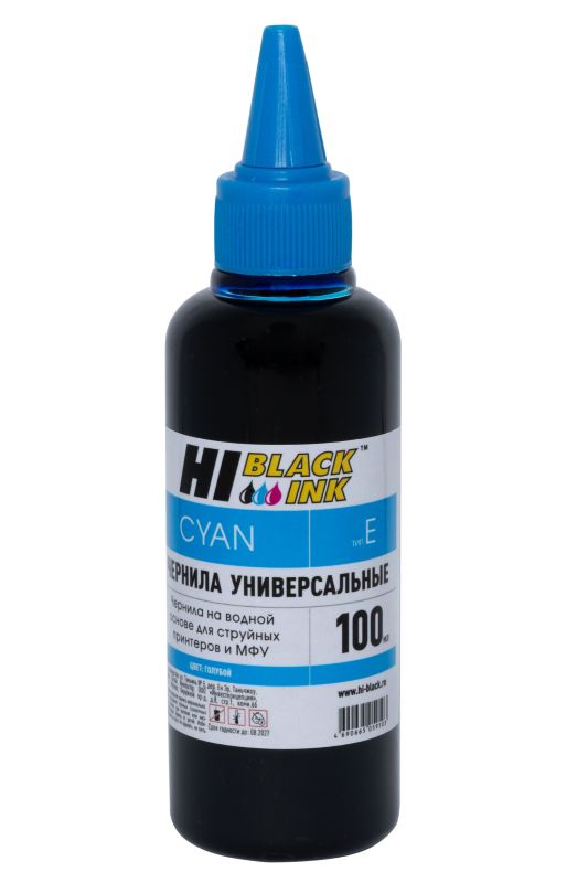 Тонер-картридж Hi-Black HB-EPS-C-100ML Голубой