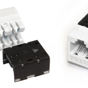 Вставка Hyperline KJNE-8P8C-C6-90-WH