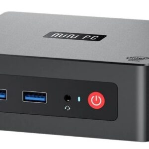 Мини ПК Beelink GK mini (Intel Pentium Silver J5005 (4/4; 1,5ГГц), 1.5ГГц, 8ГБ DDR4, SSD 256 Гб, Intel UHD Graphics, Windows 11 Профессиональная) [GK mini/J5005/8G/256G/Black]