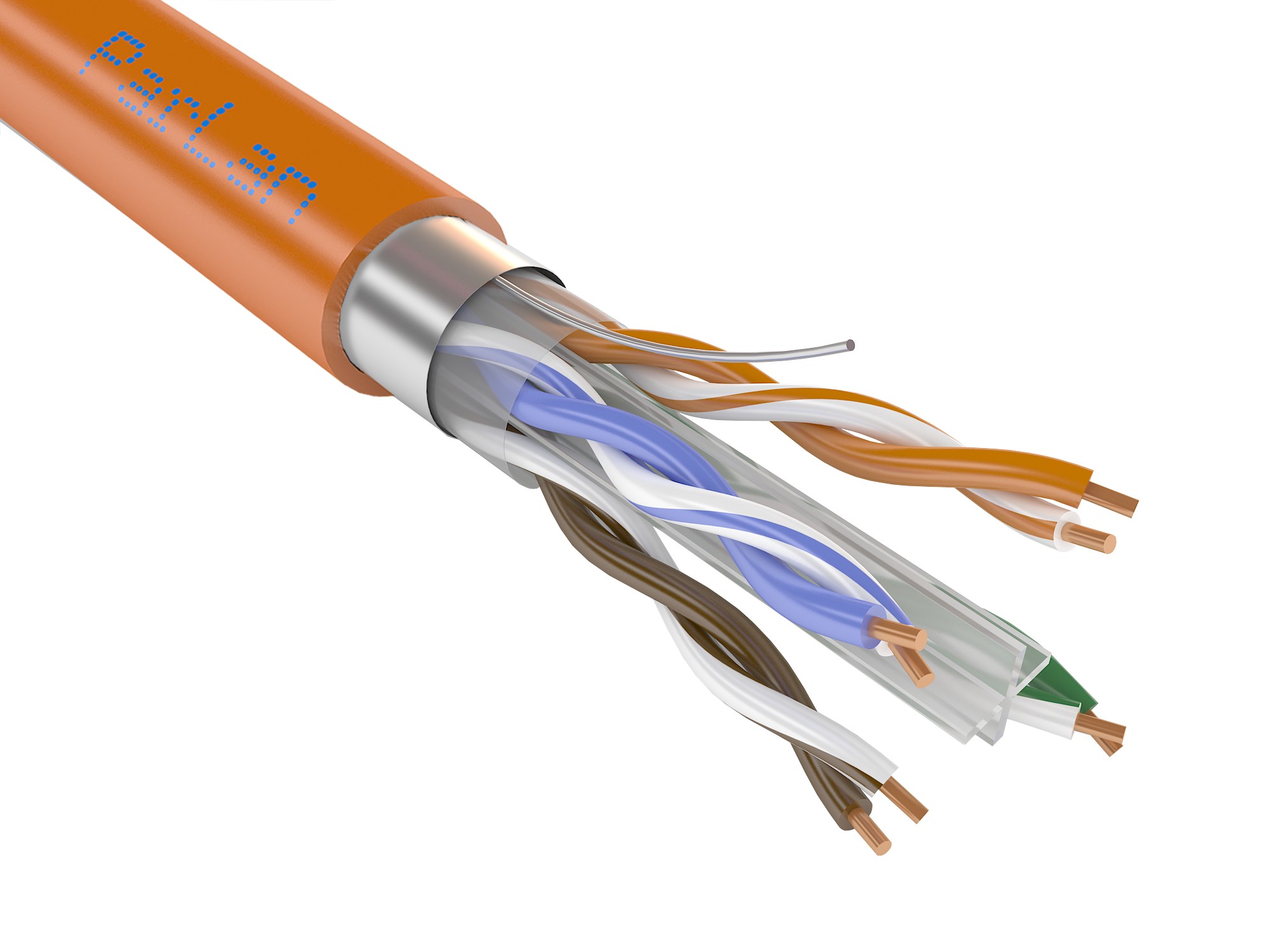 Кабель Паритет ParLan F/UTP Cat6 ZH нг(А)-HF 4х2х0,57
