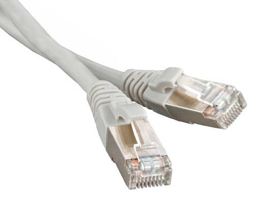 Кабель патч-корд Hyperline PC-LPM-STP-RJ45-RJ45-C6a-3M-LSZH-GY