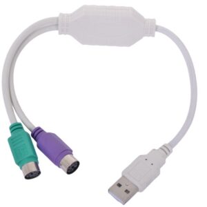 Адаптер Cablexpert 2xPS/2 /AM