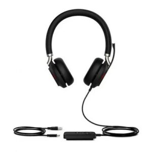 Проводная стереогарнитура Yealink UH38 Dual UC-BAT, Bluetooth, Проводной, Охватывающие, Черный, [UH38 Dual UC-BAT]