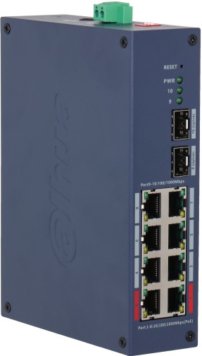 Коммутатор PoE Dahua DH-CHS4210-8GT-110
