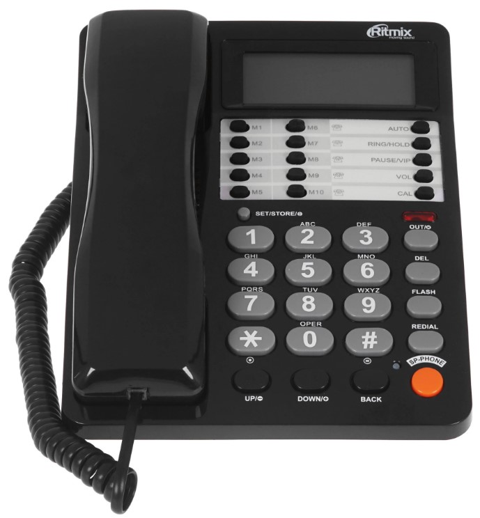 Телефон проводной Ritmix RT-495