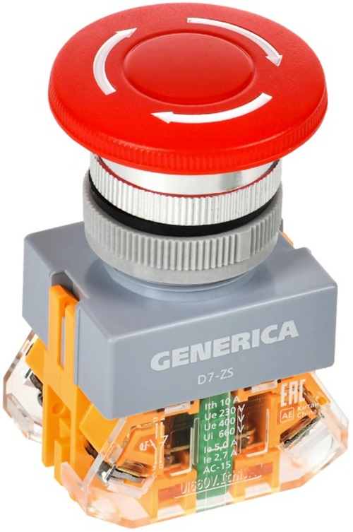 Кнопка управления GENERICA BBG50-11ZS-3-21-K04-G