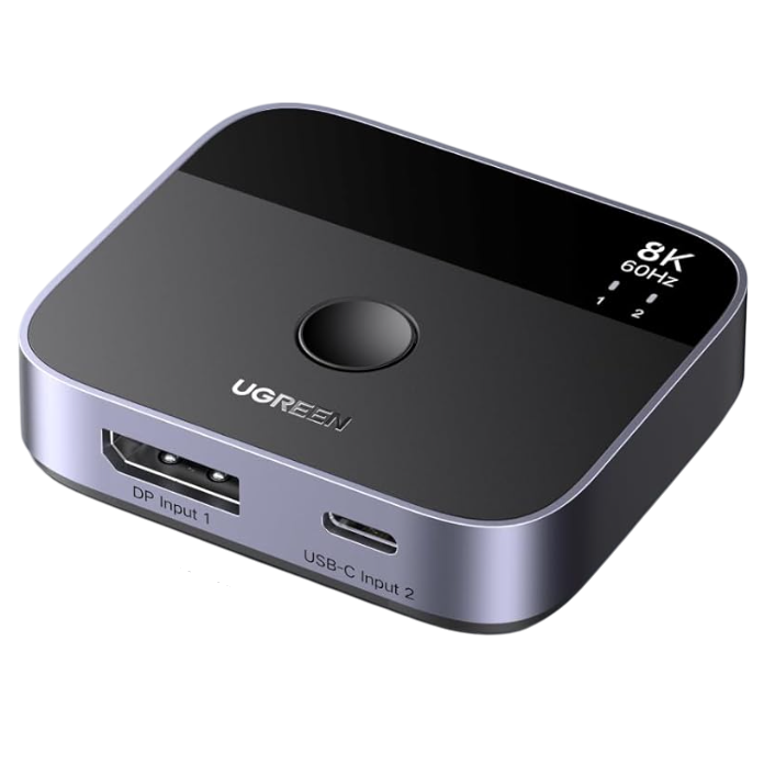 Переключатель DisplayPort UGREEN AW701