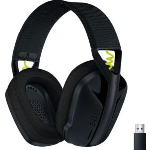 Беспроводная стереогарнитура Logitech G435, Радиоканал, Накладные, Черный, [981-001053]