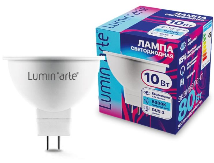 Лампа Lumin'arte LSTD-MR16-10W6KGU5.3