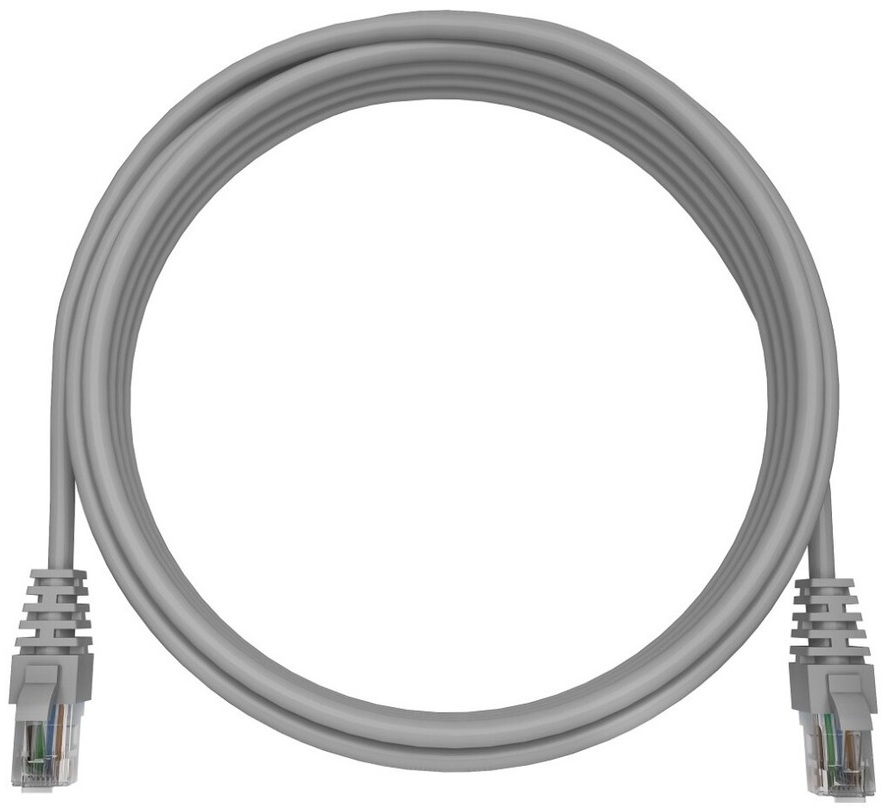 Кабель патч-корд U/UTP 5e кат. 25м NTSS NTSS-PC-UTP-RJ45-5e-25.0-LSZH-GY
