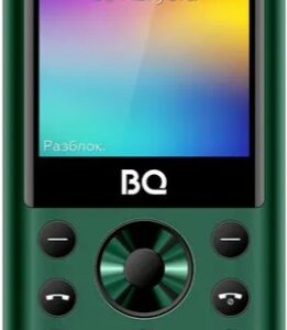 Мобильный телефон BQ 2458 Barrel L Green+Black