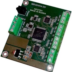 Преобразователь интерфейсов Инфотех AVT-USB/4RS232mini