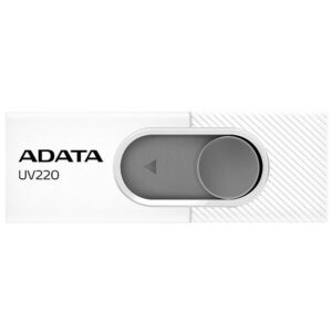 USB Flash накопитель 64GB ADATA UV220 White/Grey