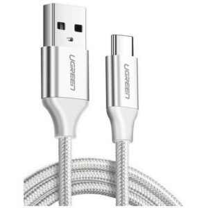 Кабель USB - USB Type-C, 1.5м, UGREEN US288 White