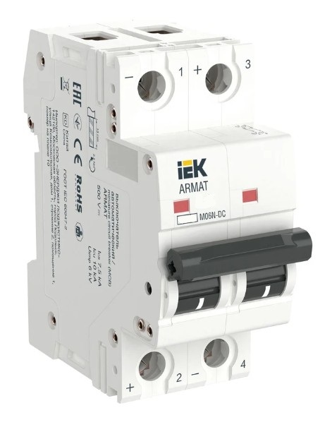 Автоматический выключатель IEK AR-M06N-2-L002DC