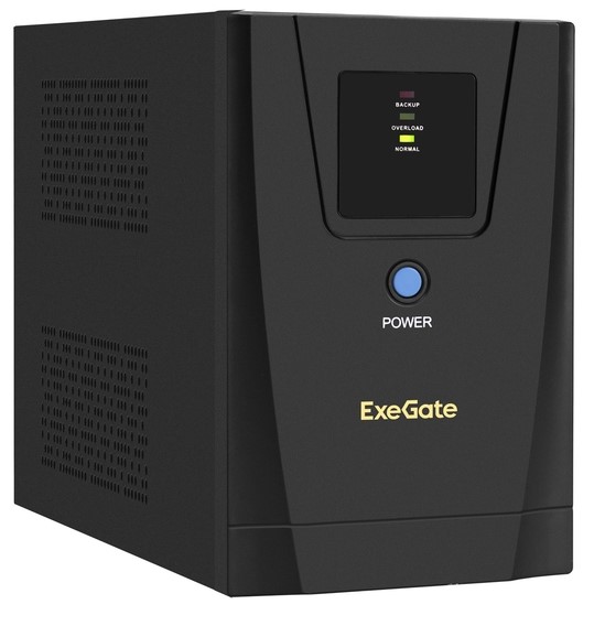 Источник бесперебойного питания Exegate SpecialPro UNB-1600.LED.AVR.2SH.3C13.USB