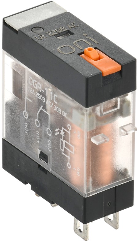 Реле промежуточное ONI OGR-1-1C-AC220V-L-B